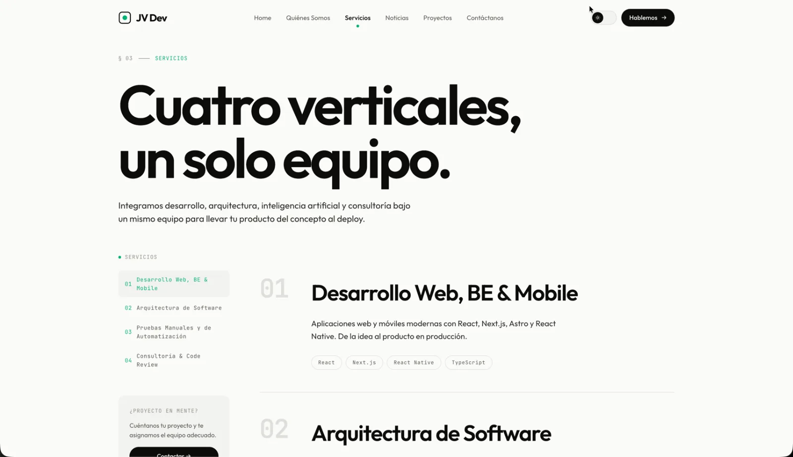 Lanzamiento de nuestra Página Web